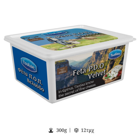 Φέτα ΠΟΠ Αιγοπρόβειο Τυρί | Τάπερ - ΤΣΟΛΙΑΣ