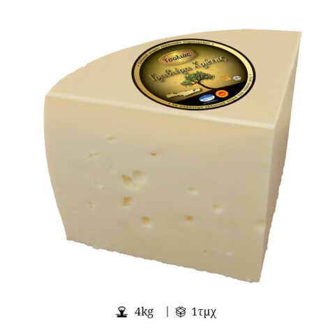 Γραβιέρα Κρήτης 1/4 Κεφάλι Τυρί ΠΟΠ - ΤΣΟΛΙΑΣ