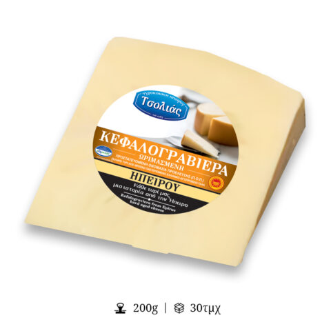 Κεφαλογραβιέρα Τυρί ΠΟΠ Σφήνα - ΤΣΟΛΙΑΣ