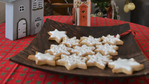 Βουτυρένια Χριστουγεννιάτικα Μπισκότα