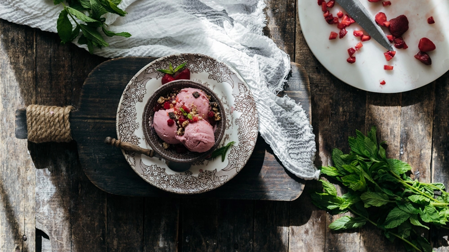 Frozen Yogurt Φράουλας